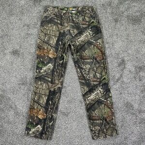 Carhartt Mossy Oak Break Of Country Mens 38x34 Relaxed Fit Camo Pants 102288-340